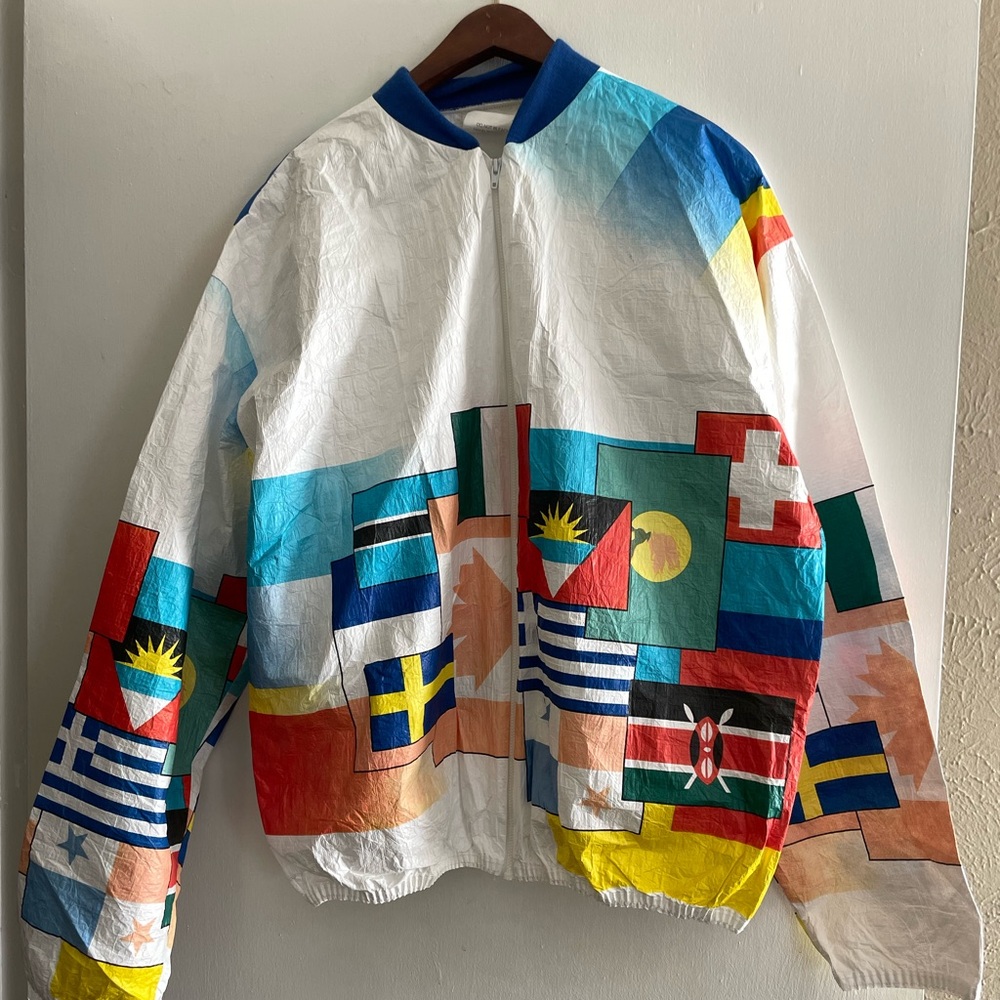 Vintage Jacket XL for men windbreaker outdoor hiking running